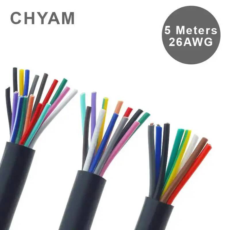 Copper Wire Roll - Cable negro 26AWG 0,12 mm2 Cable