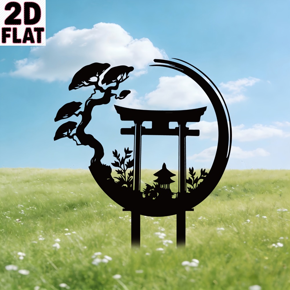 Bonsai Garden Art - CIFBUY Arte de pared metálico, escultura