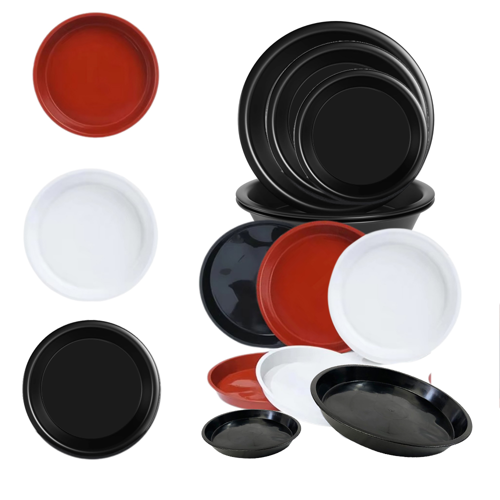 Drip Tray Saucer - Platillo de plantas de plástico duradero,