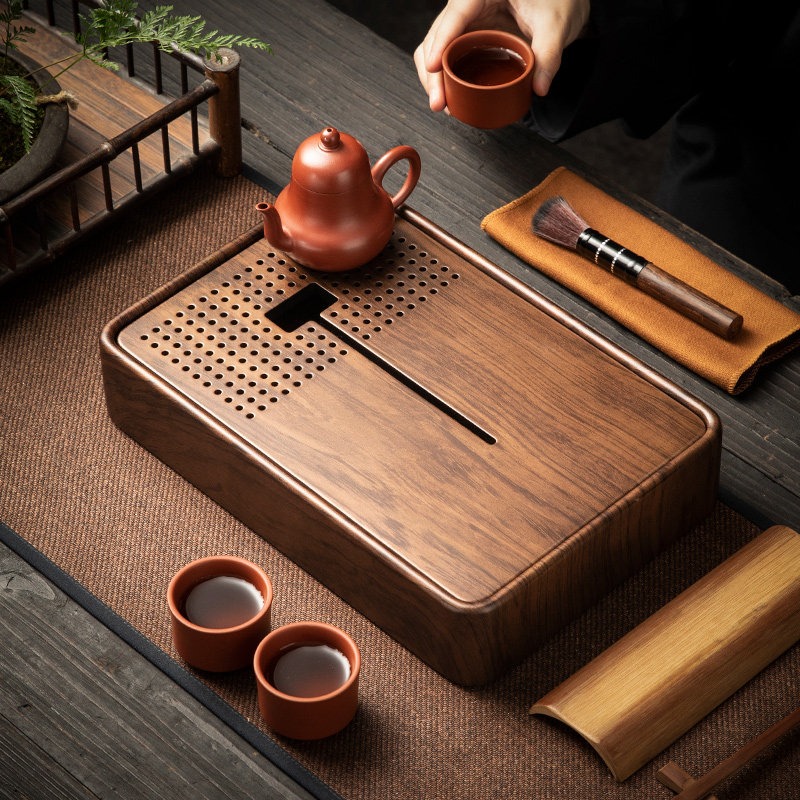 Bandeja Rectangular de Bambú p - Drip Tray Saucer reseña y precio