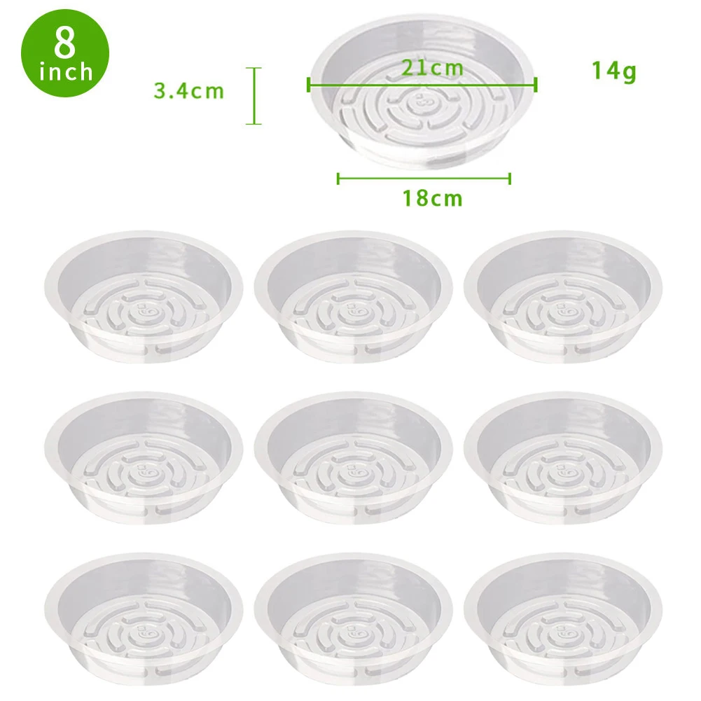 Platillo de plástico para plan - Drip Tray Saucer reseña y precio