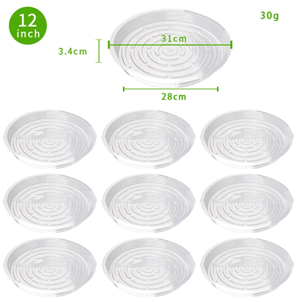 Platillo de plástico para plan - Drip Tray Saucer reseña y precio