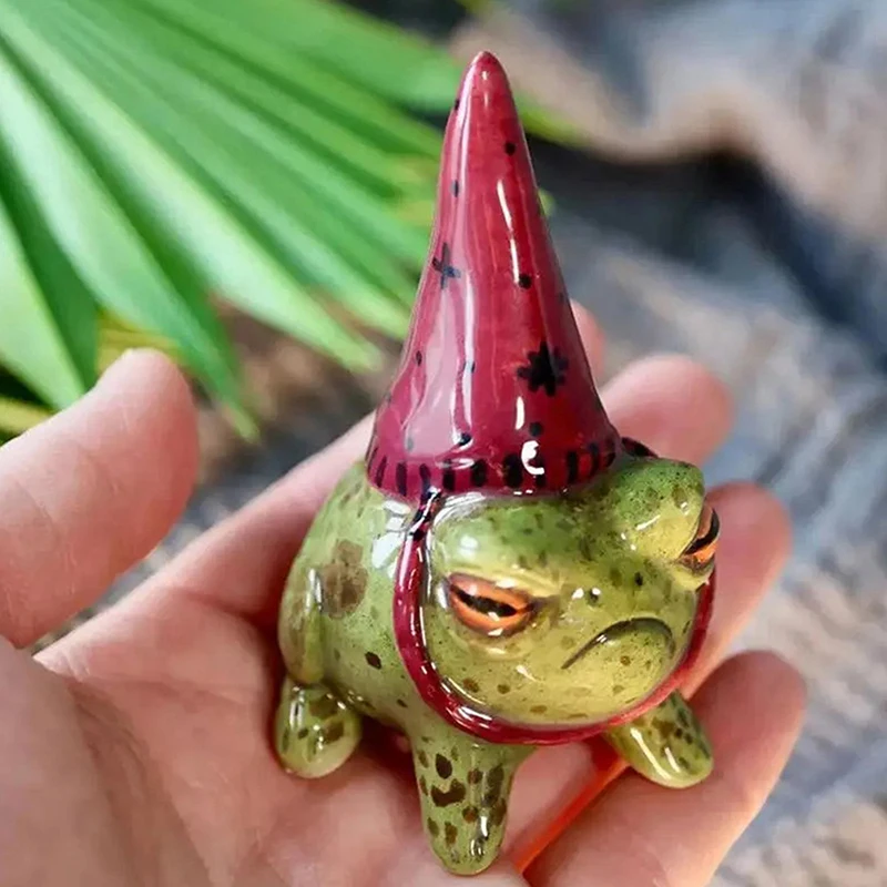 Estatuas de rana bonitas para  - Bonsai Garden Art reseña y precio