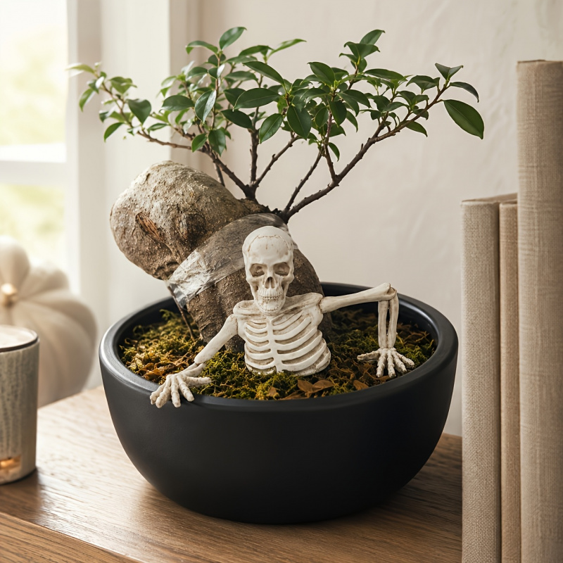 Adorno de jardinería de medio  - Bonsai Garden Landscape Design reseña y precio