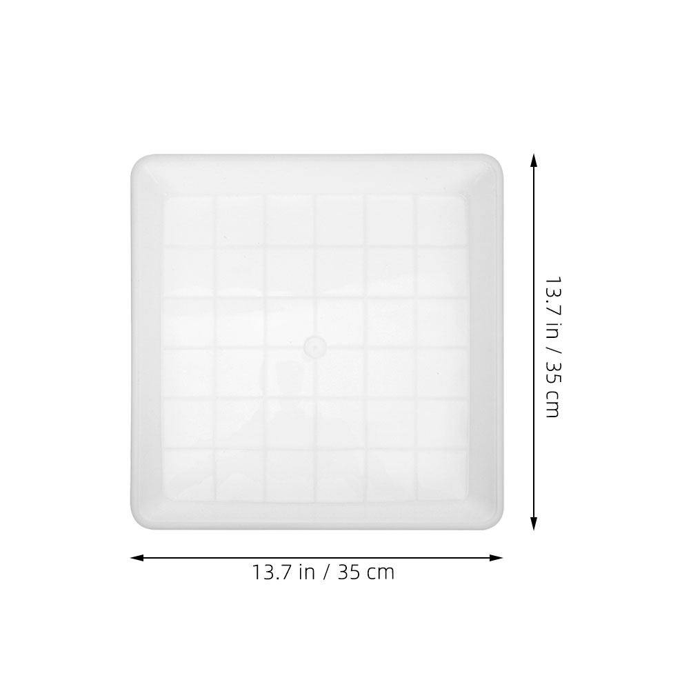 Juego de 2 bandejas para macet - Drip Tray Saucer reseña y precio