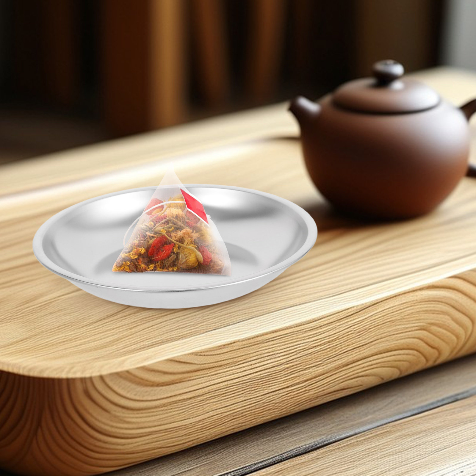 Plato de acero inoxidable para - Drip Tray Saucer reseña y precio