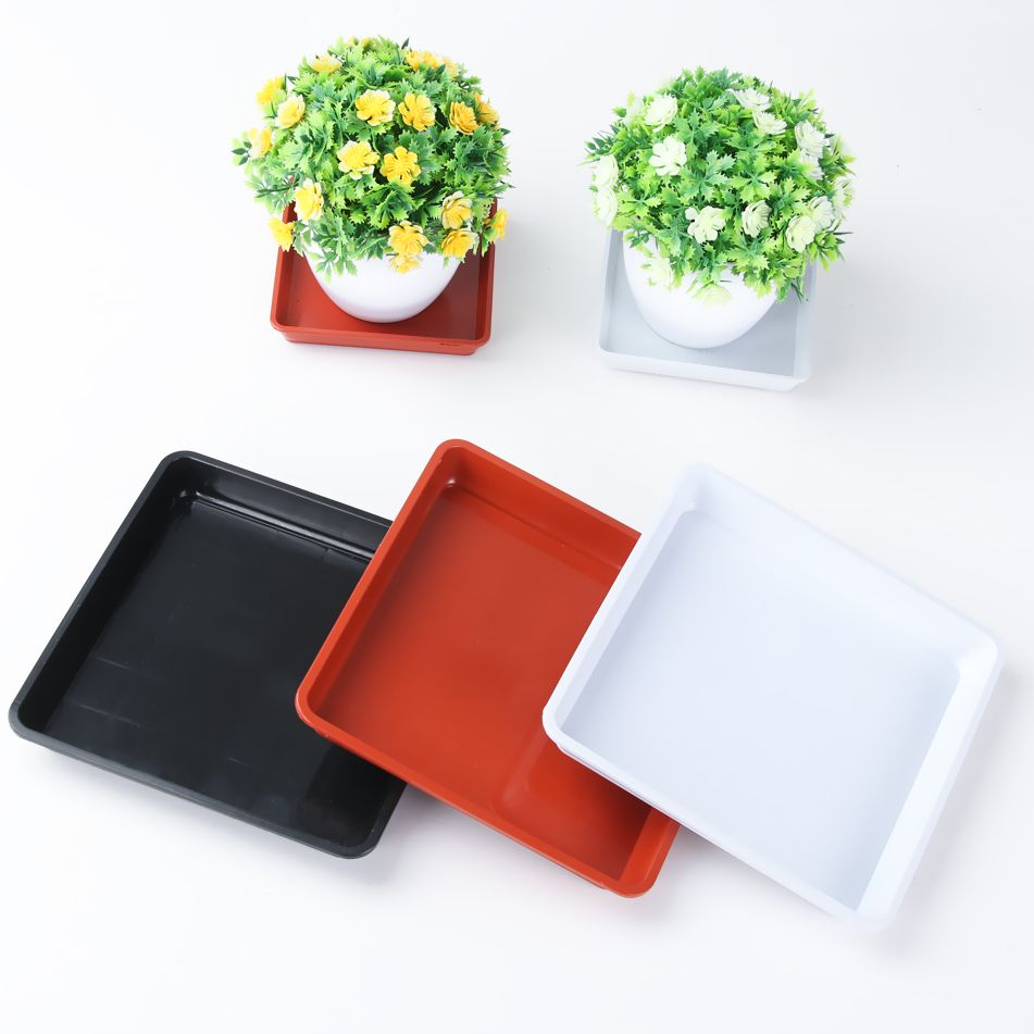Platillos de plástico de forma - Drip Tray Saucer reseña y precio